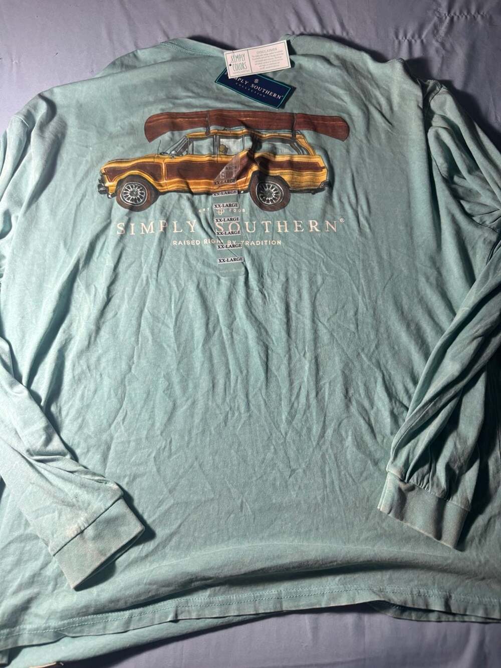 Simply Southern Canoe Brook Size XXL Long Sleeve T-Shirt